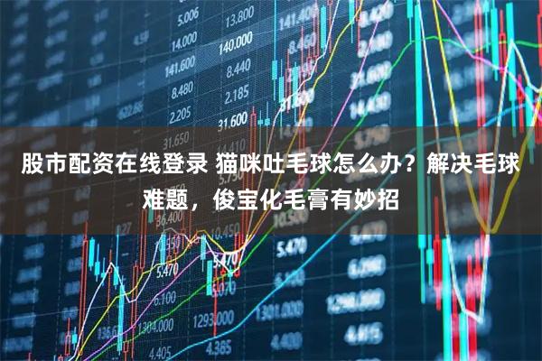股市配资在线登录 猫咪吐毛球怎么办？解决毛球难题，俊宝化毛膏有妙招